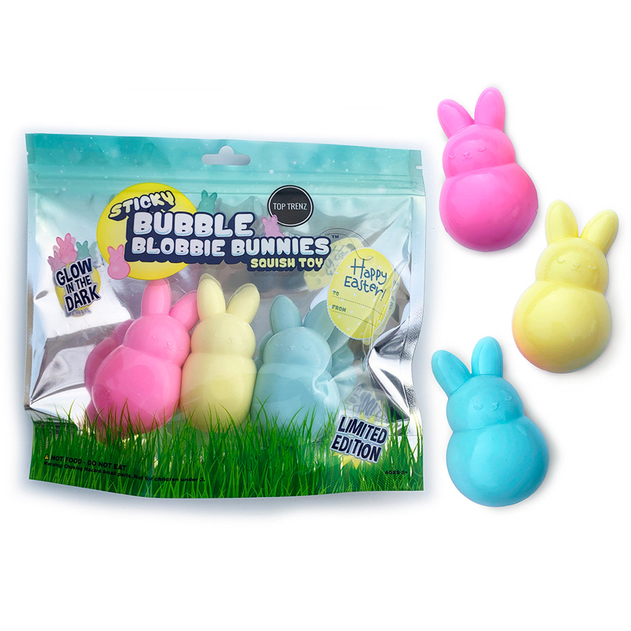 Sticky Bubble Blobbies - Bunny Edition
