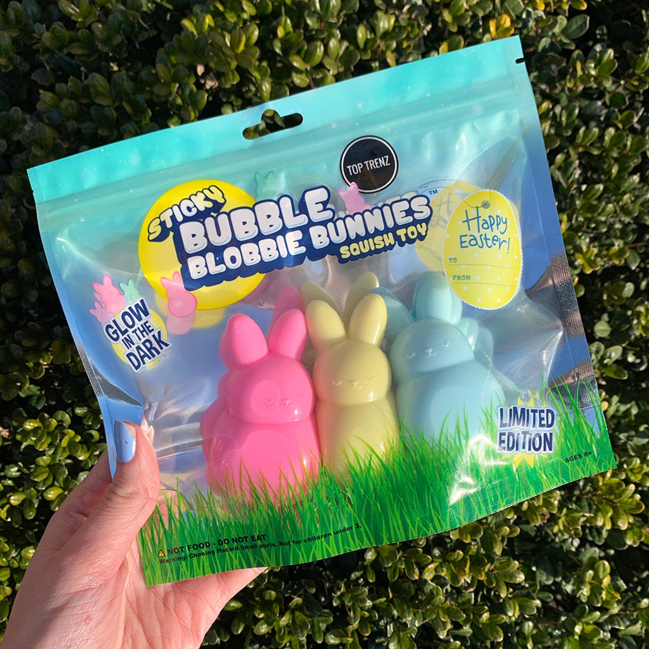 Sticky Bubble Blobbies - Bunny Edition