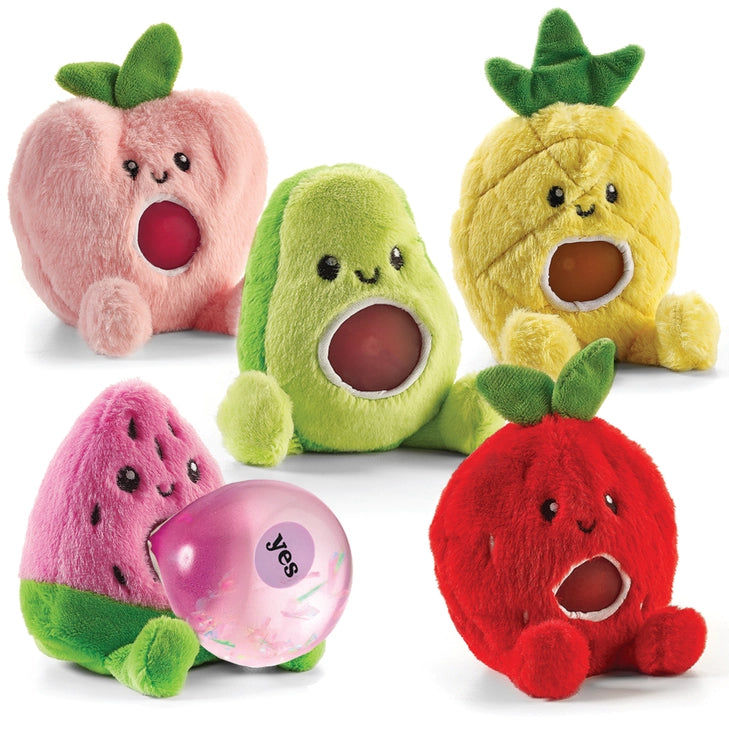 Magic Fortune Friends - Plush Waterball Toy Fruit Edition